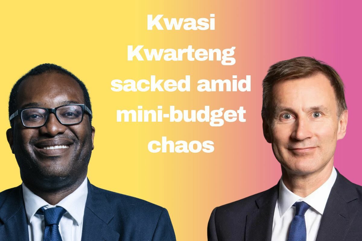 Kwasi Kwarteng and Jeremy Hunt
