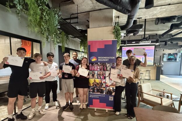 NSCG students at Regeneration Brainery